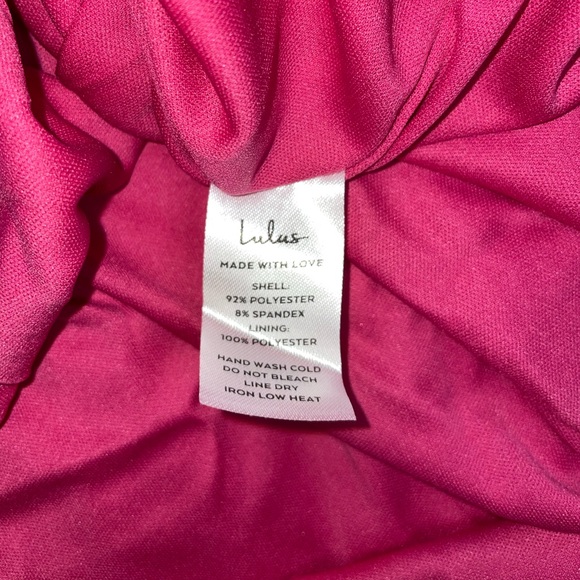 Lulu’s‎ Sweet Flirt Pink Long Sleeve One-Shoulder Cutout Maxi Dress - Picture 6 of 11